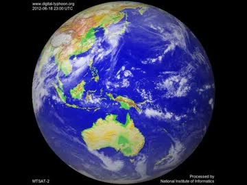 2012年　台風4号 グチョル -GUCHOL-　台風5号 タリム -TALIM-