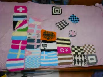 【編んでみた】U_S_A　flag【実演】