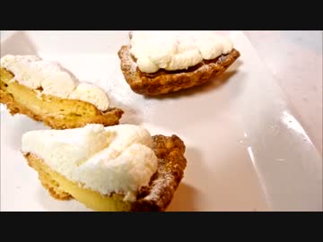 【今日の】　チーズケーキタルト　【おやつ】