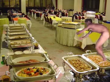 一人バイキング先輩