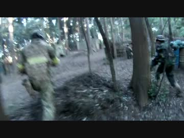 ビビリな俺がサバゲー定例会に参加してみた　12.05.5　クロスフラッグ戦２