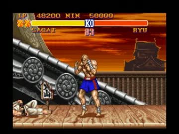 初代スト2 初代サガット ニコニコ動画