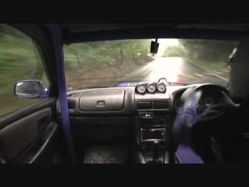 峠全開！危険な路面　台風直後の峠アタック＠群サイ