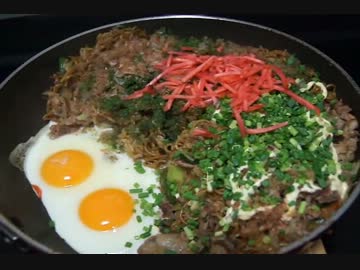 【沈黙飯】そばめし