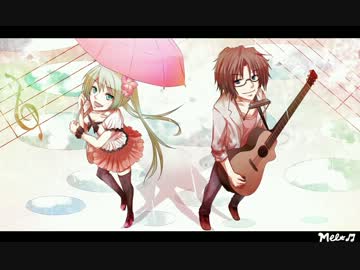 【ニコカラ】 メルト-guitar arrange ver.- 【おさむらいさん】