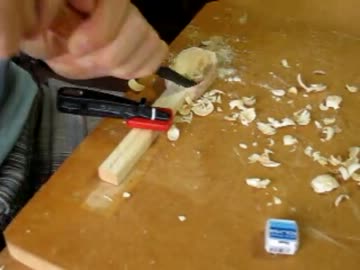 桜の木からスプーンを作ってみた【修正版】