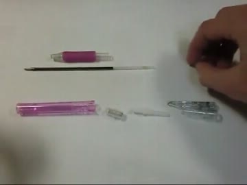 ボールペン型スタンガン！作り方教えます♪.wmv