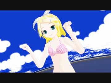 初MMDでリンちゃんのNyanyanyanyanyanyanya!