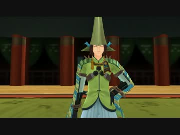 【MMD】元就様にビンタしていただいた【戦国BASARA】