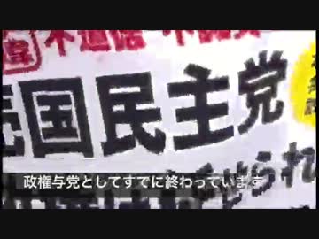 「民主党をぶっ潰せ！」反民主党デモ in 秋葉原 ダイジェスト