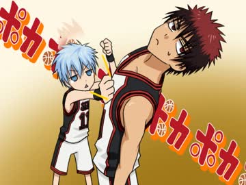 【手描き】黒子くんがぽかぽかしてるだけ【黒バス】