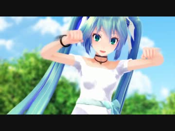 初音ミク 夏ワンピなミクさんが爽やか軽やかwavefile Mmd 物語三昧 できればより深く物語を楽しむために