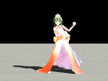 【MikuMikuDance】GUMI誕生祭2012の例のあのモデル