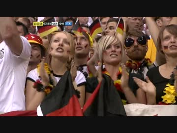 EURO2012 Semi-finals Germany vs Italy 1st Half 1/3