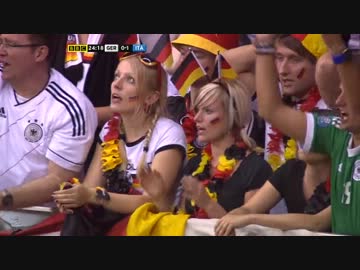 EURO2012 Semi-finals Germany vs Italy 1st Half 2/3