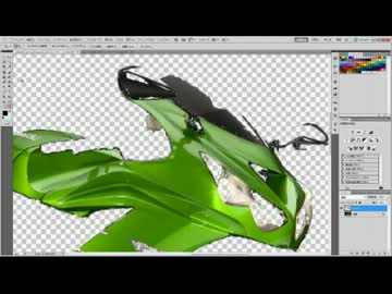 Photoshopでステッカーを貼る前にシミュレーション