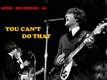 Beatles cover YOU CAN'T DO THAT