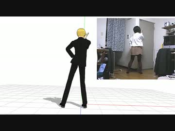 【MMD男祭り】サンジでCUTE CUTE CAT【MMDワンピ】