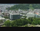 20120629静岡県県庁ラウンジより駿河城を展望01