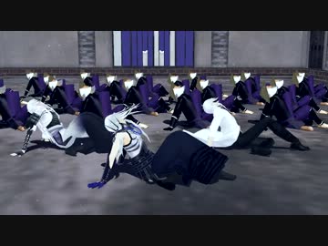 【MMD戦国BASARA】明智軍と天海様'sで武富士【モーショントレース】