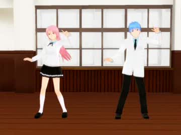 【ＭＭＤ】黒子と桃井でGravity=Reality【黒バス】