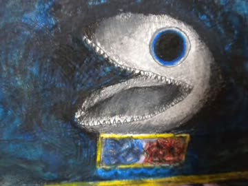 ◃ↁ〖Ib：夢想家の世界〗B2に元の世界から見た絵を描いてみた