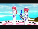 【MMD】ARIAコスプレの赤座あかり達でちょこまじ☆ろんぐを踊ってみた