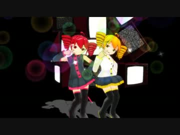 【MMD】HT式改変ちびテトにKiss Me 愛してるを踊ってもらった