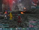 キャタドランＶＳダーク・ラグネ