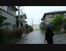 全力で雨を避けてみた。
