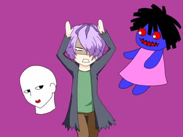 【手描き】美術館のみんなでｳｯｰｳｯｰｳﾏｳﾏ【Ib】