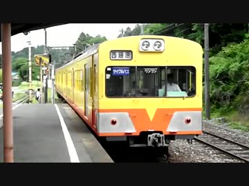 三岐101系が西藤原駅に入線するだけ