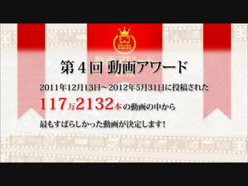 第４回 動画アワード　7/7（土）にグランプリが決定！