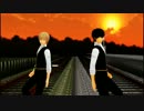 【MMD銀魂】土方と沖田で裏切りの夕焼け