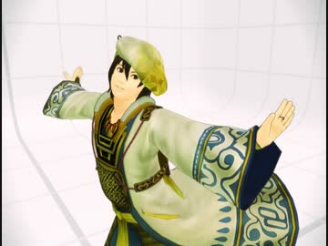 【MMD】竹中半兵衛モデル完成！【戦国無双】