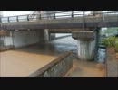 【豪雨】 島田市　栃山頭首工 【増水】