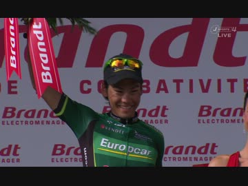 【新城幸也】2012TDF 第4st 敢闘賞獲得！【表彰式】