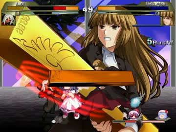 【MUGEN】水没＆逆流withとっつき娘 mission42【プレイヤー操作】