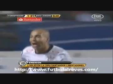 コリンチャンス　元浦和エメルソン２ゴールで南米制覇！