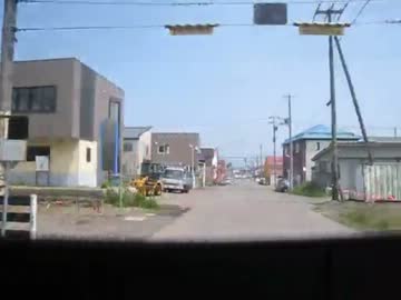 JR函館本線　南小樽から朝里駅の手前まで