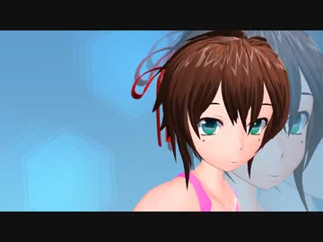 【MMD】ヒモ少女で「ルカルカ★ナイトフィーバー」【修正版】