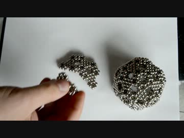 レアアース正20面体マトリックスボール(上級）