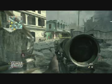 【CoD:MW3:PS3】観測兵が逝く215 レミントンMSR＆44mag 【地上戦 BAKARRA】