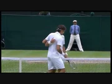 Wimbledon 12 ハイライト 準決勝 フェデラーvsジョコビッチ その2 ニコニコ動画