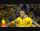 EURO2012 ゴール・シーン全部見せます 2/6