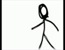 【モーフィングで】棒人間に腰を振らせてみた【アニメ】