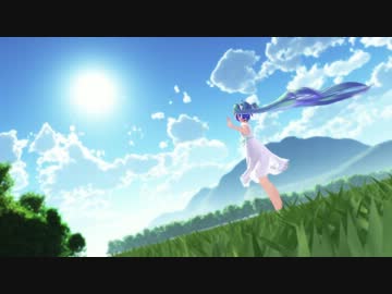  【HD720p】夏ワンピなミクさんが爽やか軽やかWAVEFILE Take.2【高画質】