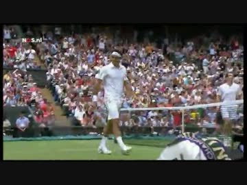 Wimbledon 2012 ハイライト 決勝 フェデラー VS マレー その１
