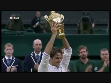 Wimbledon 2012 ハイライト 決勝 フェデラー VS マレー その２