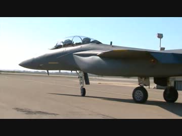 F-15SE テストベッド機　AMRAAM発射試験